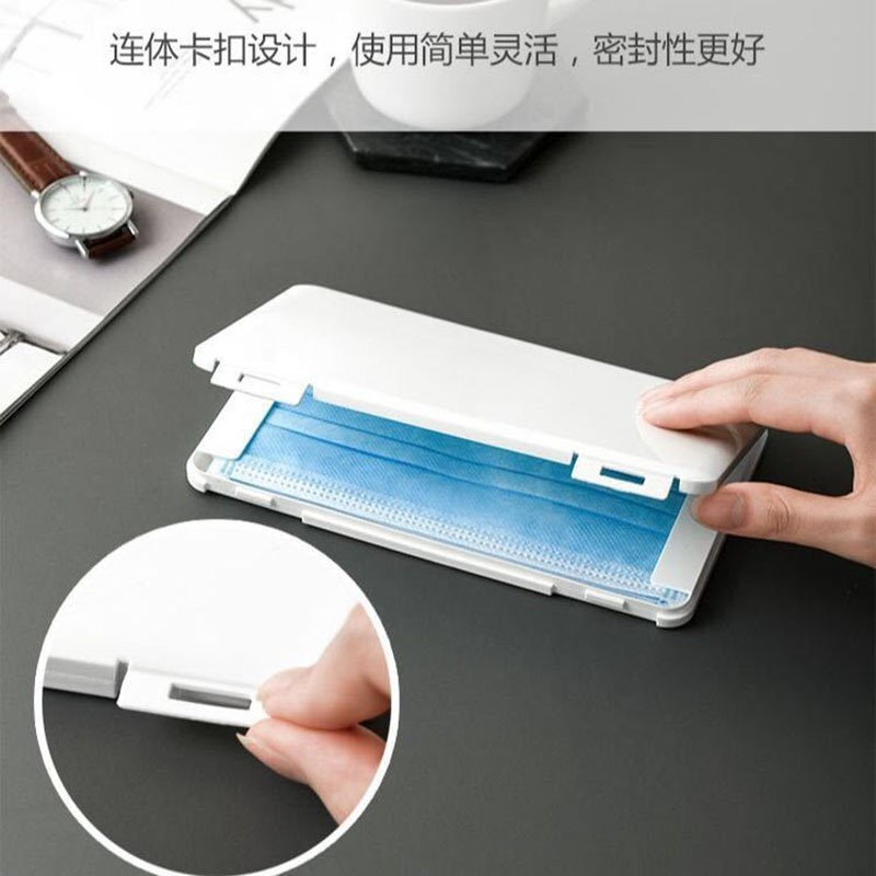 Hộp Đựng Khẩu Trang Ngăn Chặn Bệnh Dịch Màu Sắc Đơn Giản