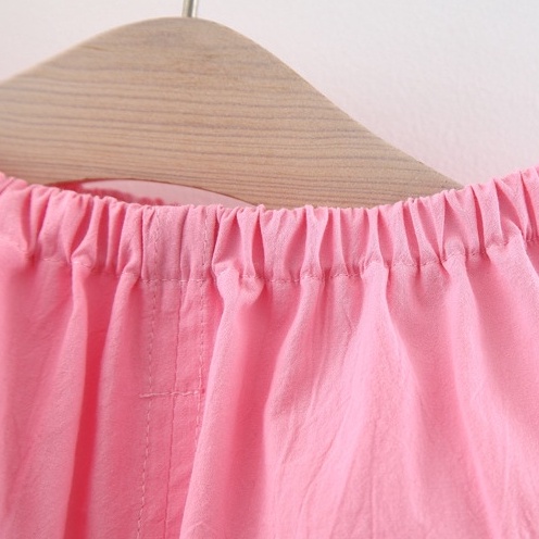 Set áo 2 dây cầu vồng kèm quần bí cho bé gái sơ sinh - 3 tuổi MINTSCLOSET Mint's Closet - GA2027