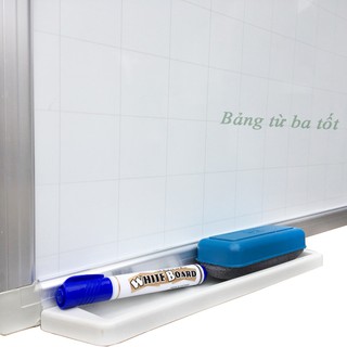 Bảng trắng viết bút dạ 120*160 cm -Bảng từ trắng Hàn Quốc (Kèm quà tặng)