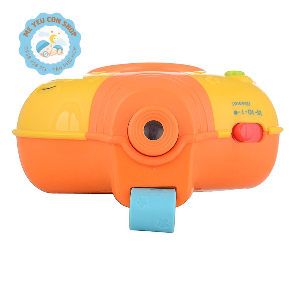 Đèn chiếu sao ru ngủ giai điệu nhạc - tiếng ồn trắng giúp bé ngủ ngon chuẩn Easy - Winfun 0806 (katydang)
