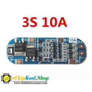 Mạch sạc bảo vệ pin 3S 16850 Pin Lipo- 11.1V 12V 12.6V