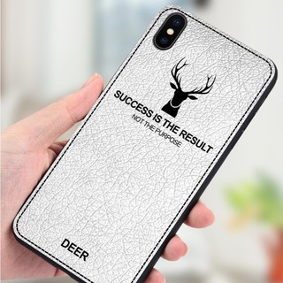 Ốp DEER Giả Da Cho IPhone Đủ Các Mã IPhone 5 5s 6 6s 7 7s 6 Plus 7 Plus 8 Plus IPhone X XS XR XS MAX