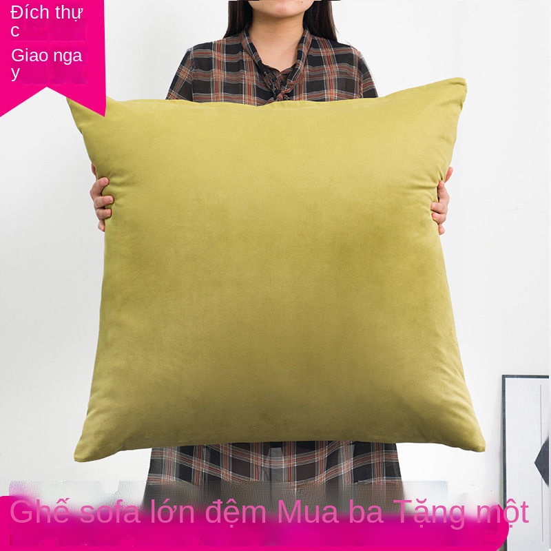 Ném lớn Gối Đệm cạnh giường Gối tựa lưng quá khổ Gối Bìa vuông Gối thắt lưng Sofa Gối thắt lưng