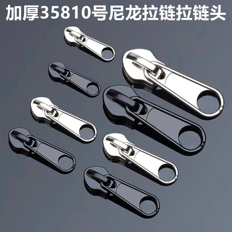 Kéo Dây Kéo Dày Màu Trắng Đen Không. 3. 5. 8 không. Set 10 Dây Khóa Kéo Kim Loại Dày Dặn Chuyên Dụng Cho Balo Đi Học