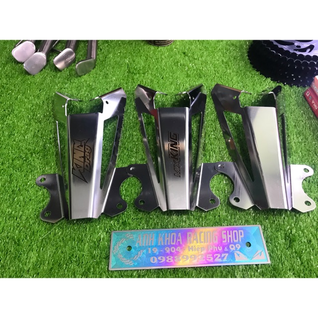 Đuôi rùa dè exciter 150 inox 304