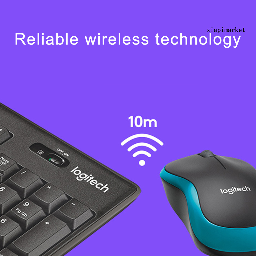 Combo Bàn Phím + Chuột Không Dây Logitech Mk275 1000dpi