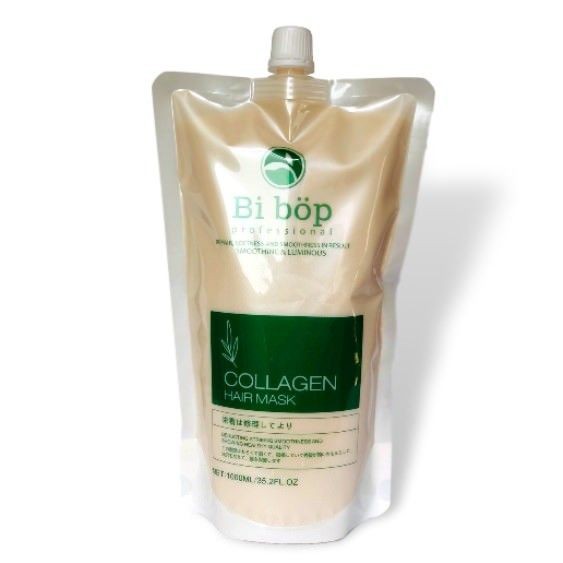 Hấp siêu mượt BiBop Kem ủ tóc Bibop Collagen Hair Mask 1000ml