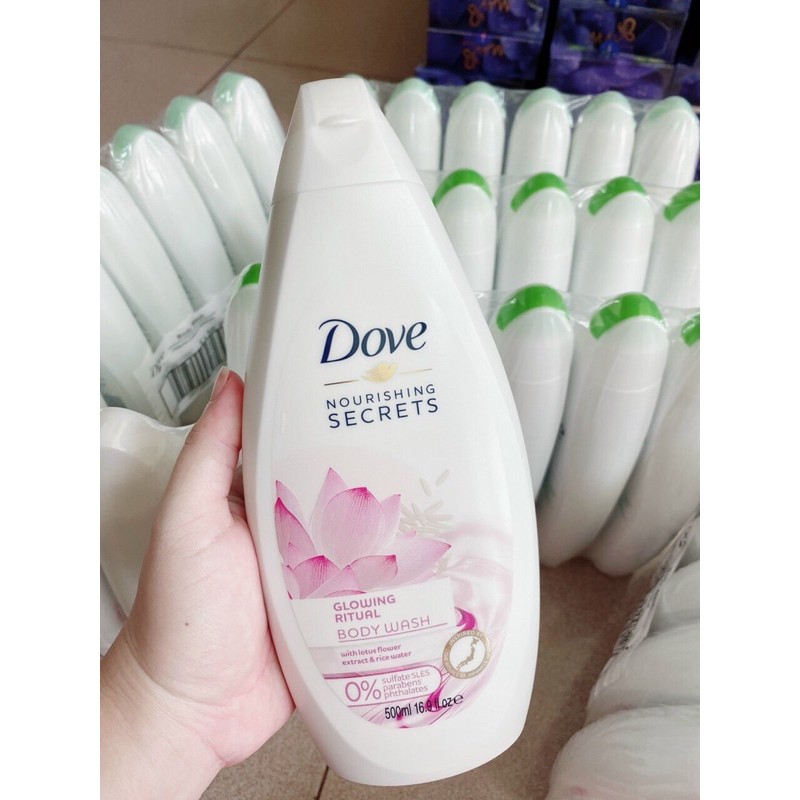 Sữa tắm Dove Nutrium Moisture Mỹ 500ml