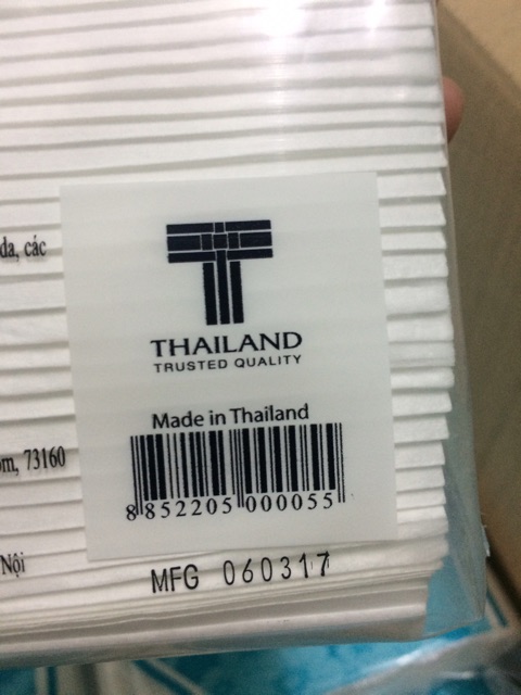 Combo 4 gói bông tẩy trang Soft Tip Thái Lan