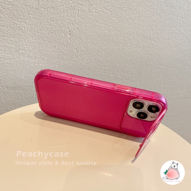 Ốp Điện Thoại TPU Mềm Trong Suốt Màu Trơn Có Gương Trang Điểm Cho iPhone 14 13 12 Pro Max 11 Xr Xs Max X 7 8 Plus