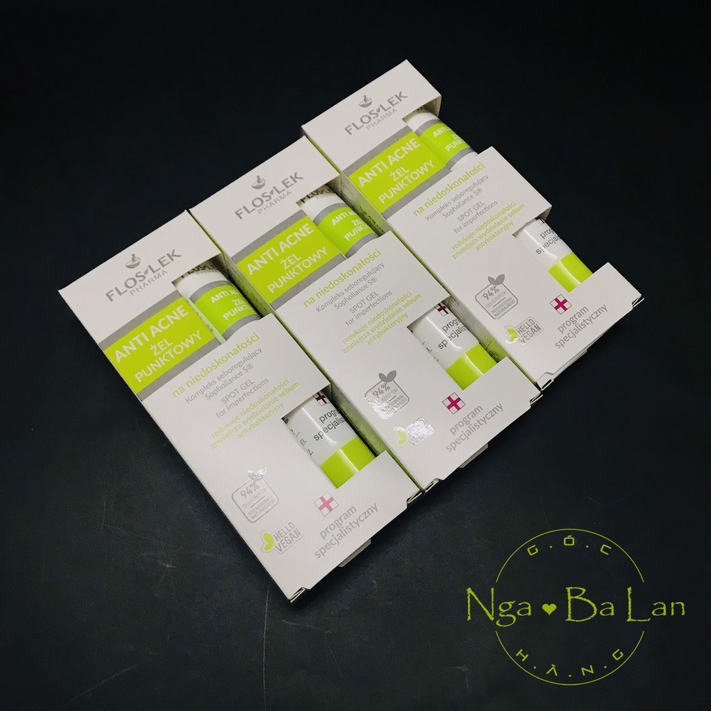 ✅[CHÍNH HÃNG] Floslek gel chấm mụn Floslek Antibacterial Intense Gel 20ml | BigBuy360 - bigbuy360.vn