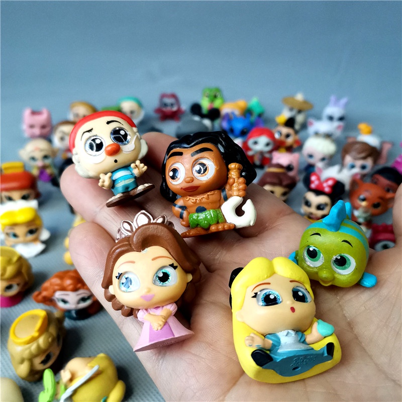 Mô Hình Búp Bê Disney Mắt To Thiết Kế Dễ Thương
