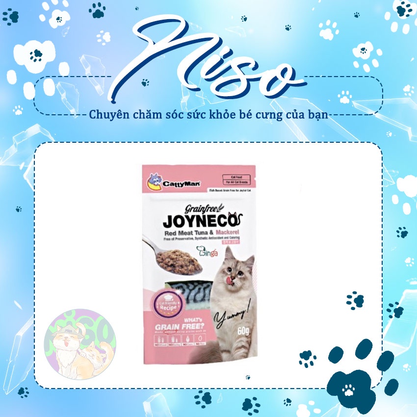 PATE cho mèo không tinh bột JOYNECO GRAIN FREE