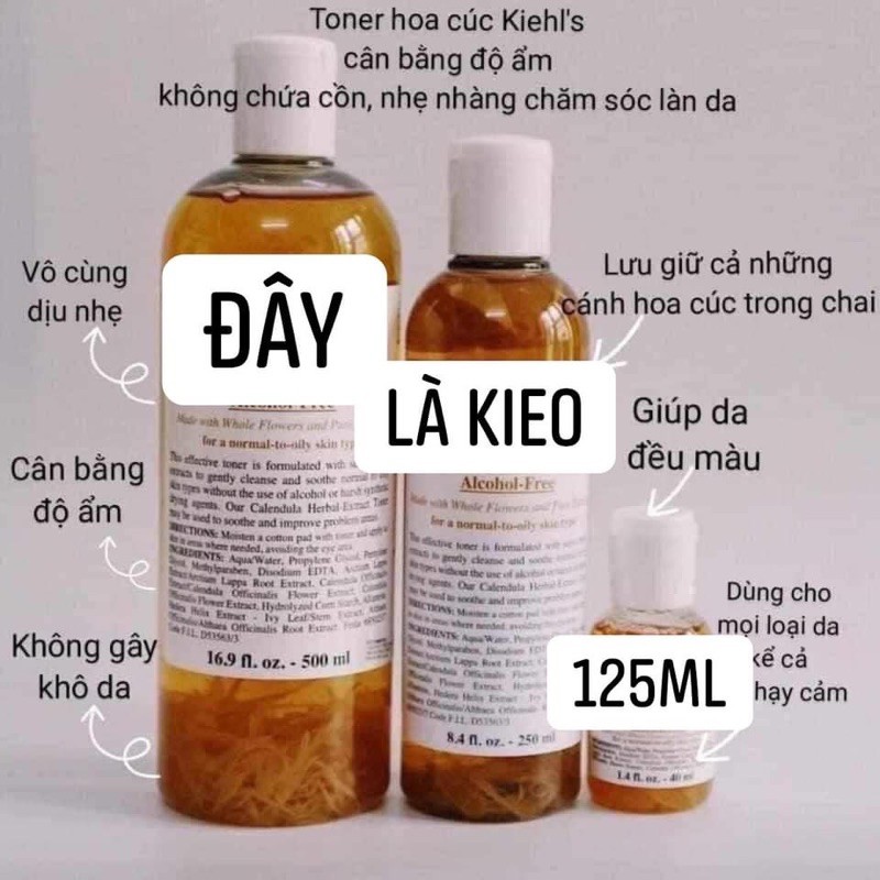 Toner hoa cúc Kie.hls 125ml