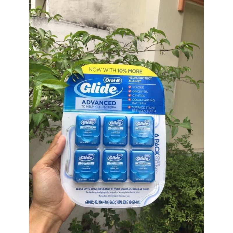 [ TÁCH LẺ] CHỈ NHA KHOA  ORAL_B GLIDE PRO-HEALTH FLOSS hàng đi AIR