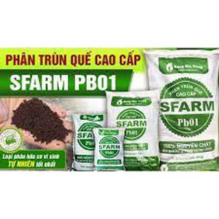 [PHÂN CAO CẤP] Phân trùn quế cao cấp S-FARM PB01 (5kg)