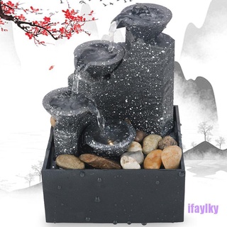 Thác Nước Phong Thủy Để Bàn Trang Trí