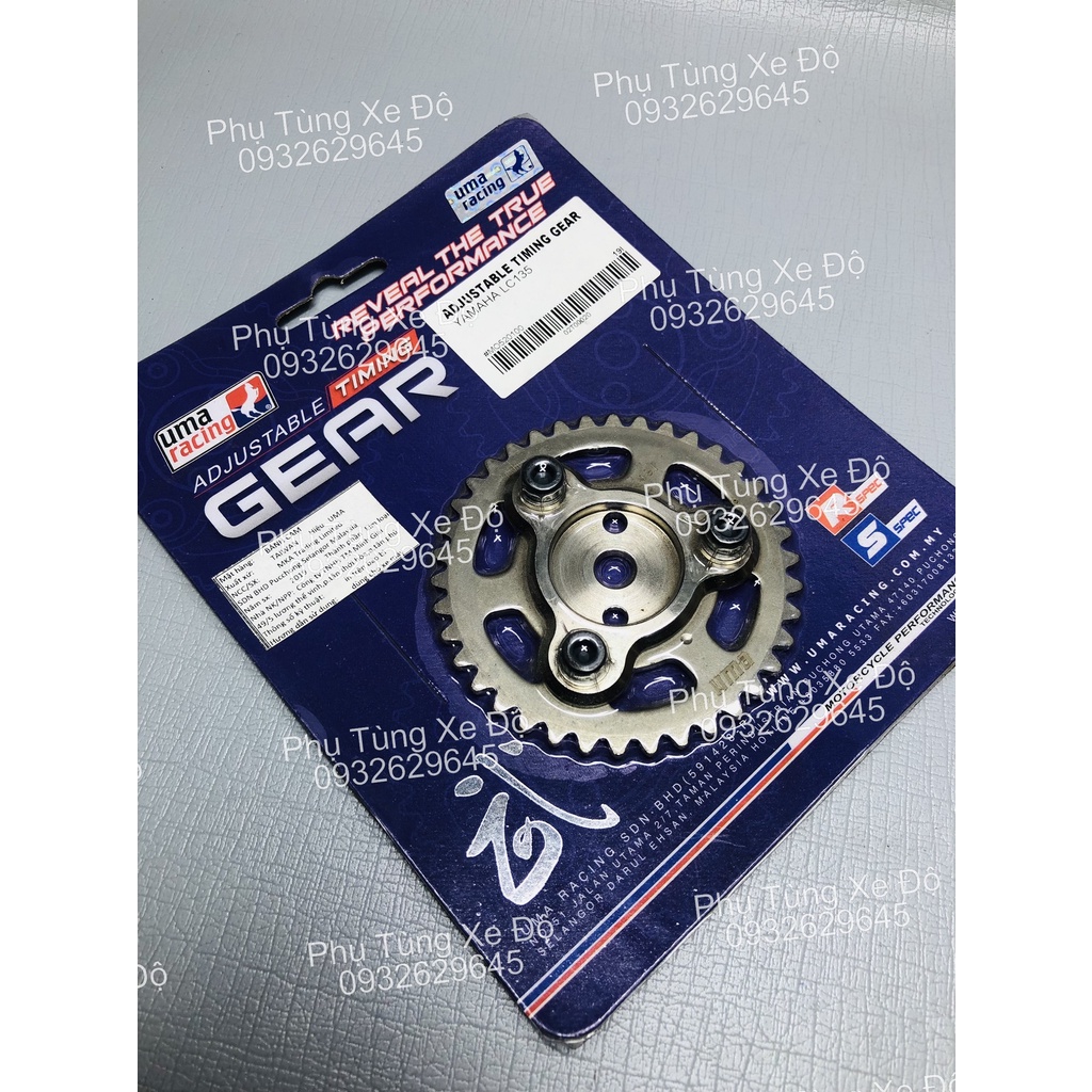 Bánh cam tăng chỉnh Uma EX135 / EX150