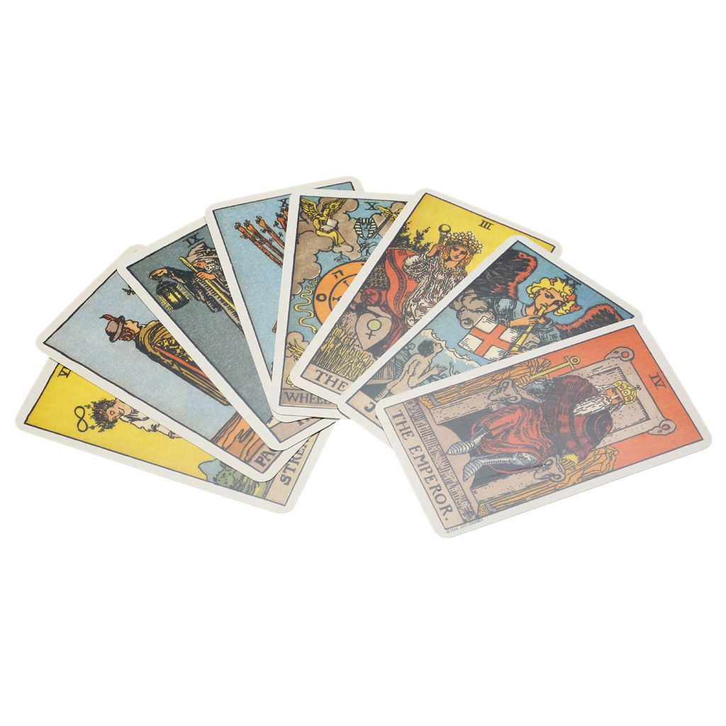 Combo Bộ Bài Tarot Bói Smith Waite Tarot Cao Cấp và Khăn Trải Bàn Cao Cấp Toyvnmall