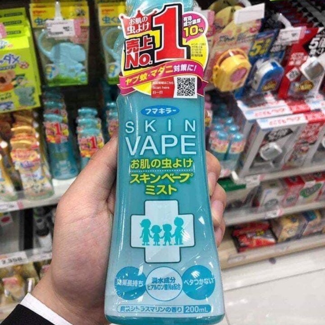 XỊT MUỖI SKIN VAPE