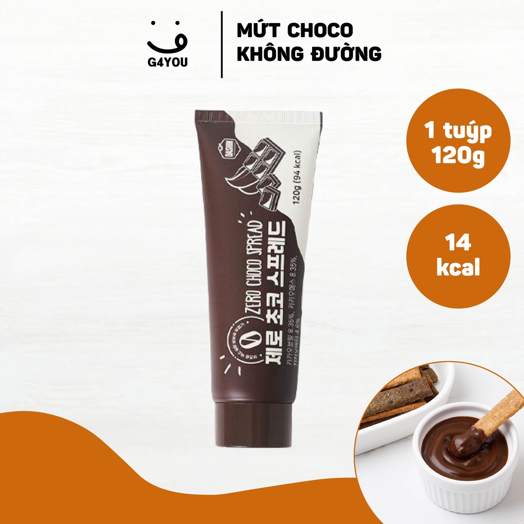 Mứt Zero Vị Choco Không Đường Ít Kcal 120G