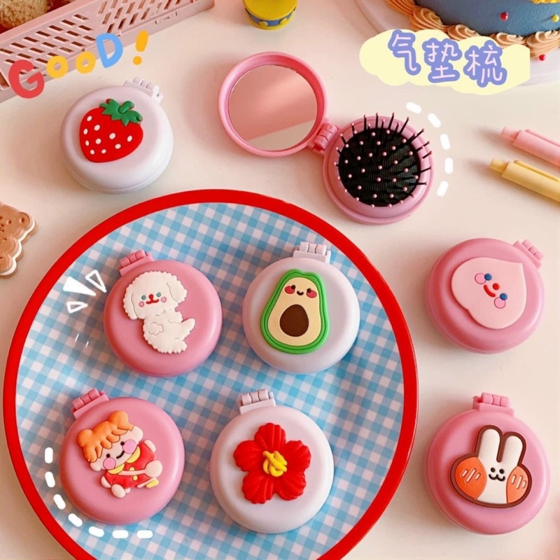 gương lược gấp gọn