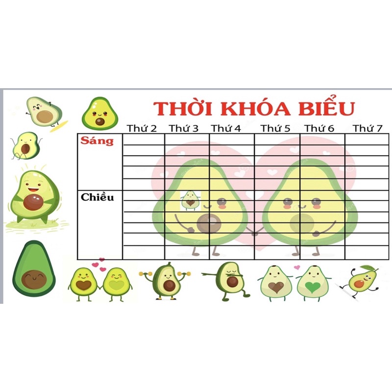 thời khoa biểu decan kute