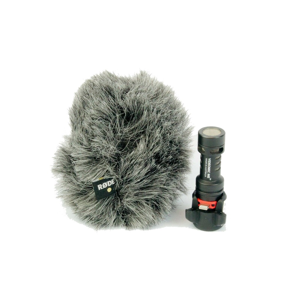 Rode Videomic ME - Micro Cho Điện Thoại Smartphone Giắc Cắm TRRS, Cổng Kiểm Âm Trực Tiếp, Hướng Thu Cardioid Lọc Tạp Âm