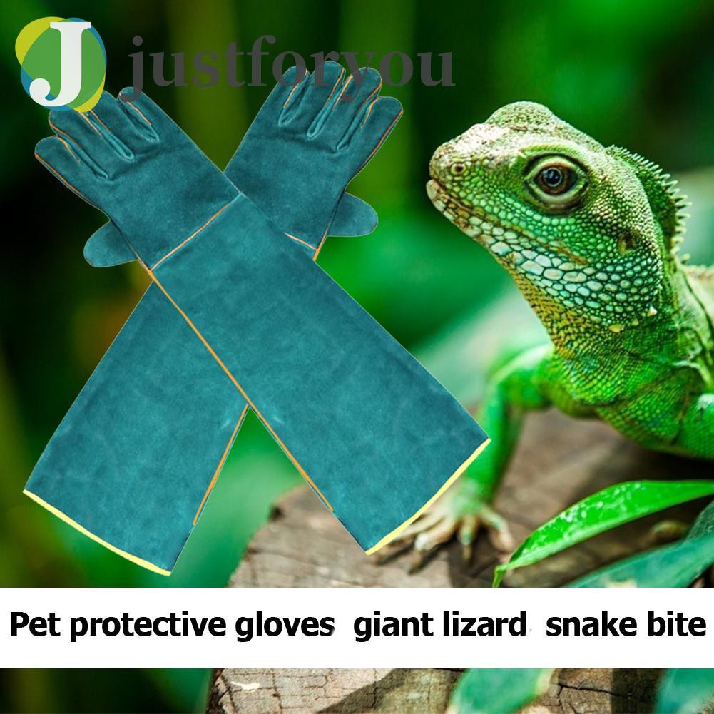 Justforyou 1 Pair Anti-bite Gloves for Catch Dog Cat Pet Grasping Protective Gloves