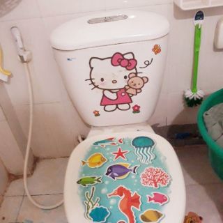 🌻 DECAL DÁN DÁN TƯỜNG, ĐỒ DÙNG, NẮP BỒN CẦU  🎀 KITTY HOUSE