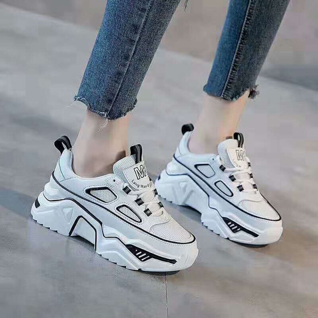 [Mã FAGREEN245 giảm 10% tối đa 30k đơn từ 99k] Giày thể thao the star đế cao phản quang êm chân chất đẹp | BigBuy360 - bigbuy360.vn