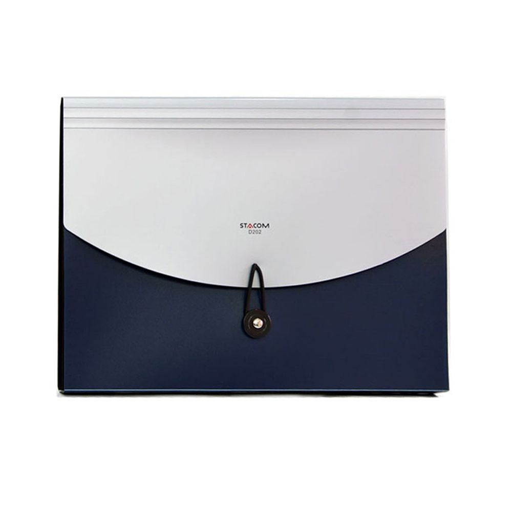 ( 5 Cái ) Túi Đựng Hồ Sơ Stacom 6 Ngăn Mở Rộng D202 Camshop