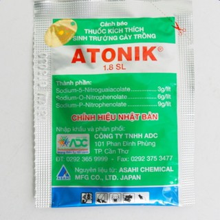 Phân Bón Lá ATONIK 1.8SL Thuốc Kích Thích Tăng trưởng, atonik kích thích nảy mầm