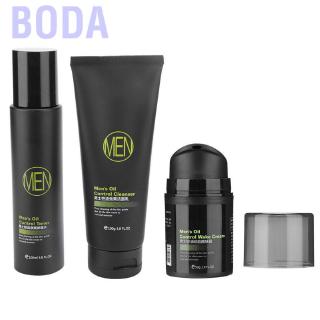 Bộ 3 Sản Phẩm Chăm Sóc Da Mặt Dưỡng Ẩm Kiểm Soát Dầu Hỗ Trợ Giảm Mụn Cho Nam