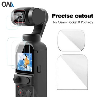 Osmo Pocket 1 & 2 Phụ kiện bảo vệ màn hình Phim bảo vệ ống kính Gimbal Cover cho Osmo Pocket 2 Camera hành động