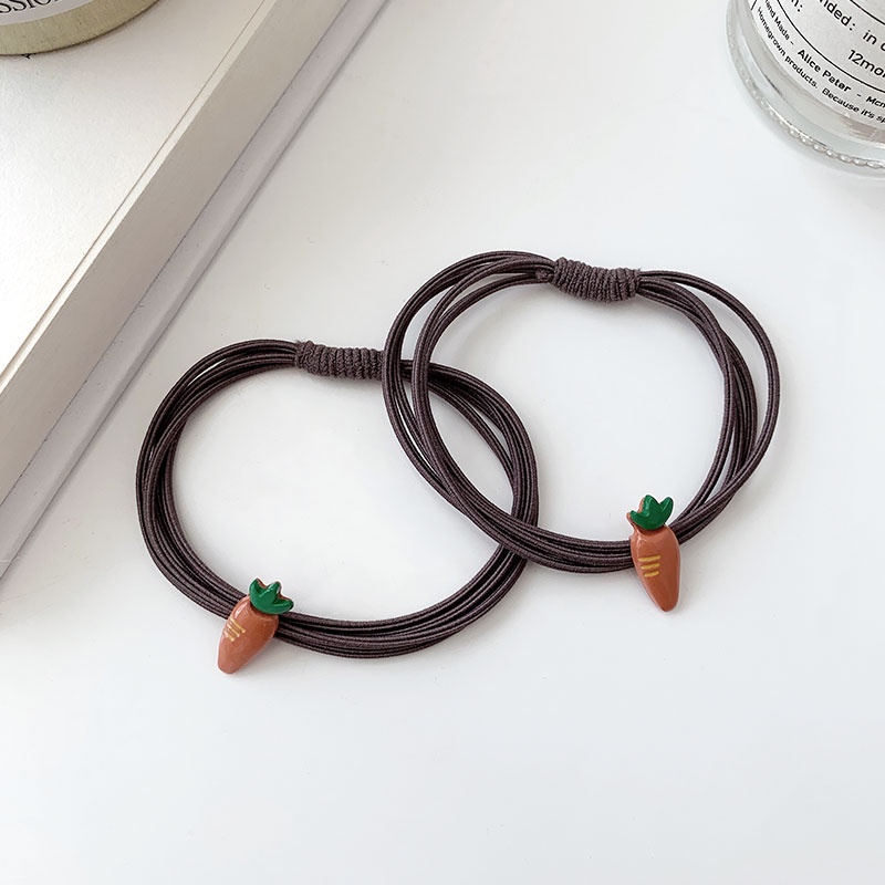 Kẹp Tóc Hình Cà Rốt / Vịt Vàng Dễ Thương Cho Nữ