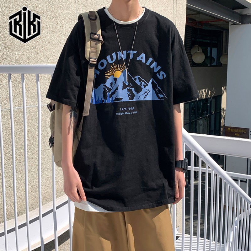 Áo phông form rộng tay lỡ unisex nam nữ oversize ATL144 | BigBuy360 - bigbuy360.vn