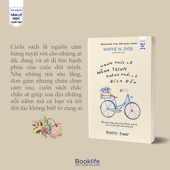 Sách - Hạnh phúc là hành trình không phải là đích đến - Booklife