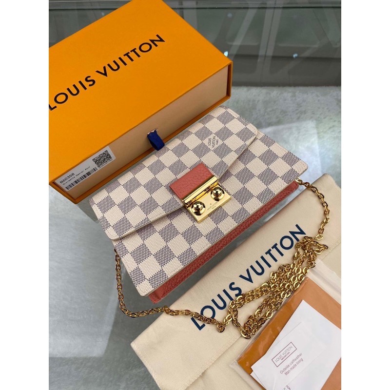 Túi xách nữ Louis Vuitton LV da thật cao cấp dây đeo xích sang trọng hàng vip 1-1