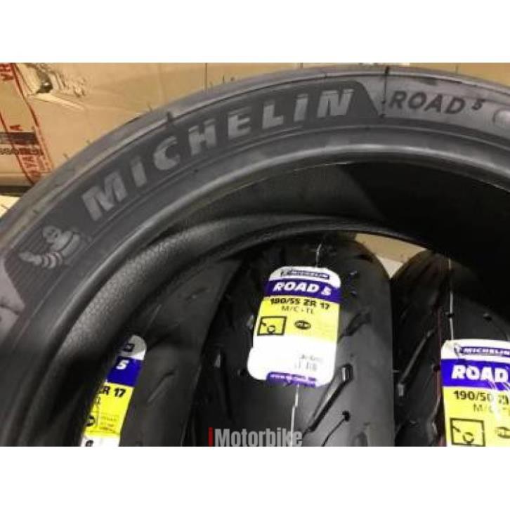 ( Vỏ ) Lốp xe Michelin  Pilot Road 5 cho xe PKL 300-1000CC kích cỡ 120/60/17 150/70/17 160/60/17 180/55/17 190/55/17