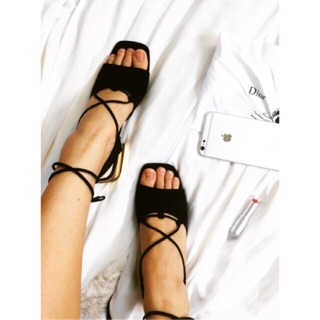Sandal 3p gót vàng siêu xinh