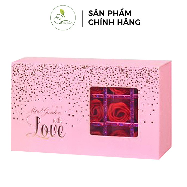 [Mã BMLTA50 giảm 50K đơn 150K] Set Quà Tặng Mini Garden Pink Rose Giftset - With Love Giftset Cực Xinh PV987