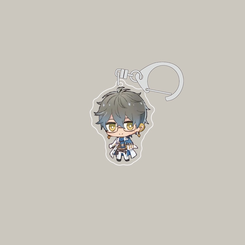 Móc Khóa Nhựa Acrylic Hình Anime NIJISANJI Vox Mysta Ike Lca Shu