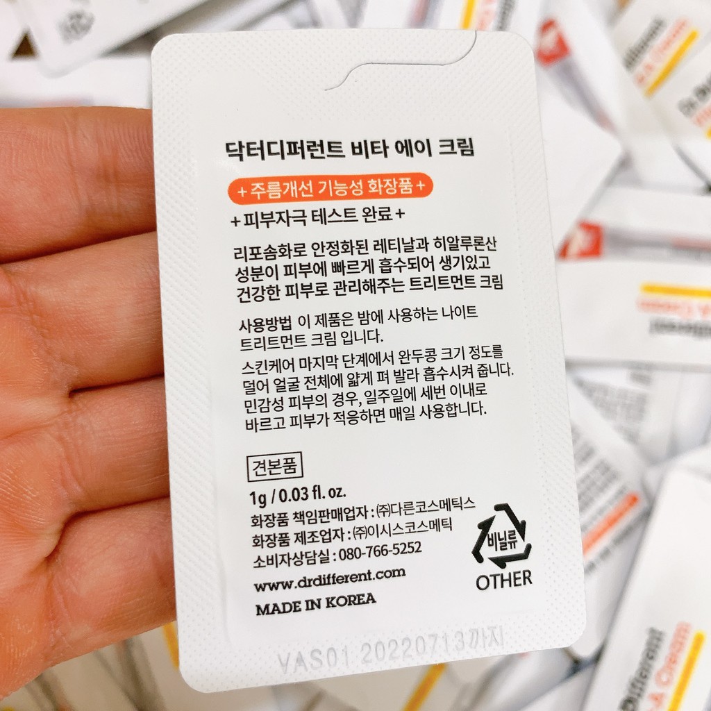 RETINAL VITA A GÓI SAMPLE RETINAL HÀN ĐỎ VITA-A CREAM FORTE | BigBuy360 - bigbuy360.vn