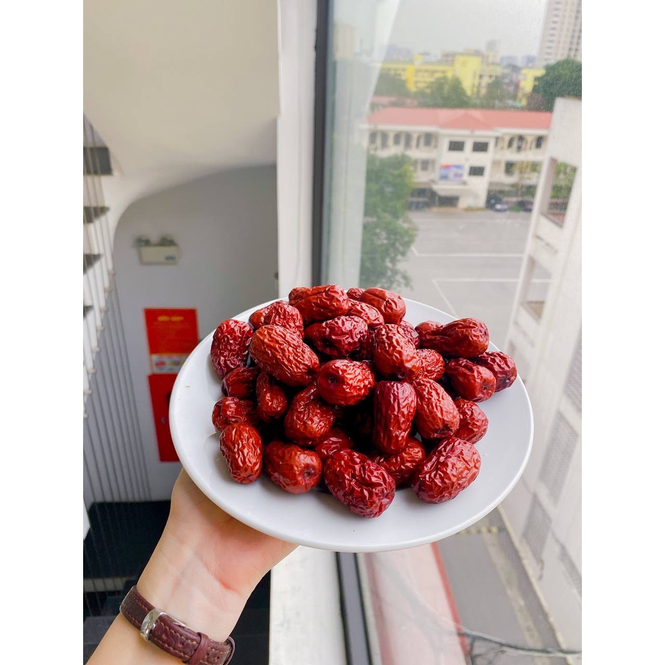 Táo Đỏ Sấy Khô Mộc Hương Sơn Quả To Đỏ Đều Và Đẹp Loại 1