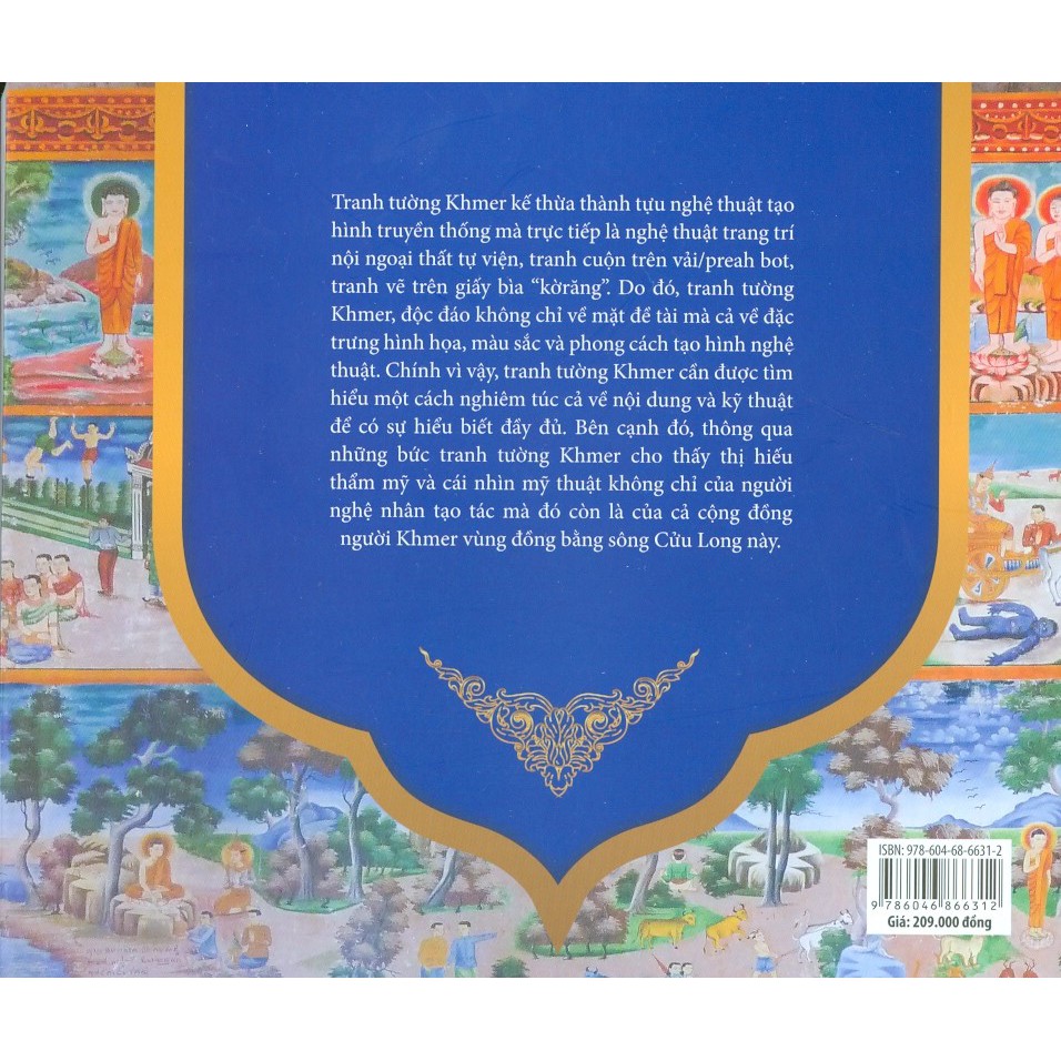 Sách - Tranh Tường Khmer Nam Bộ