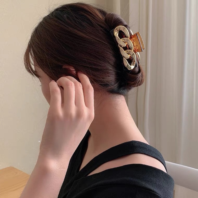 Kẹp Tóc Kim Loại Phong Cách Hàn Quốc 2021 Cho Nữ