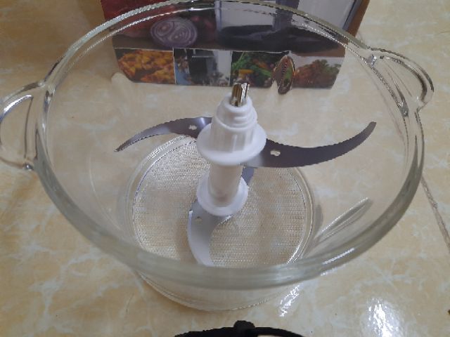 MÁY SAY THỊT SOKANY ĐA CHỨC NĂNG CỐI THỦY TINH DUNG TÍCH 2L