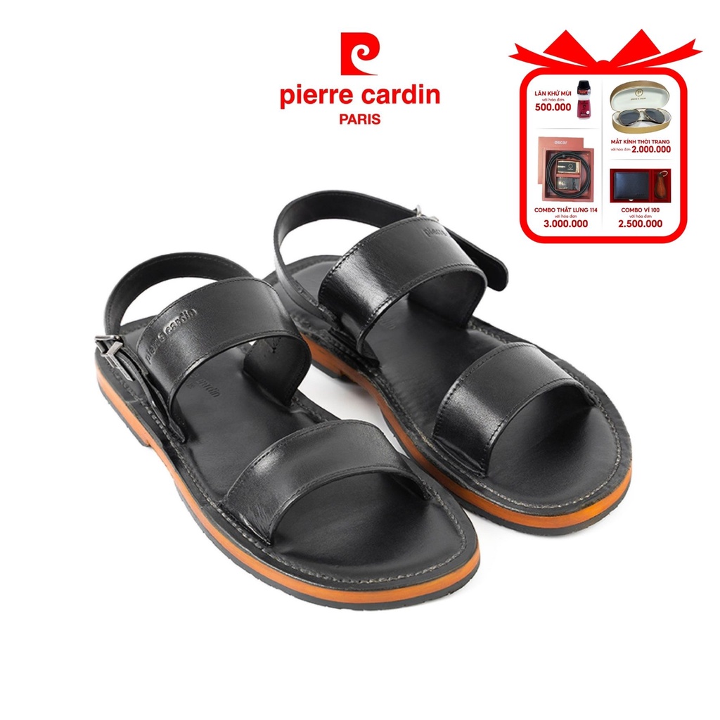 Sandal Nam Cao Cấp Pierre Cardin PCMFWLE135BLK