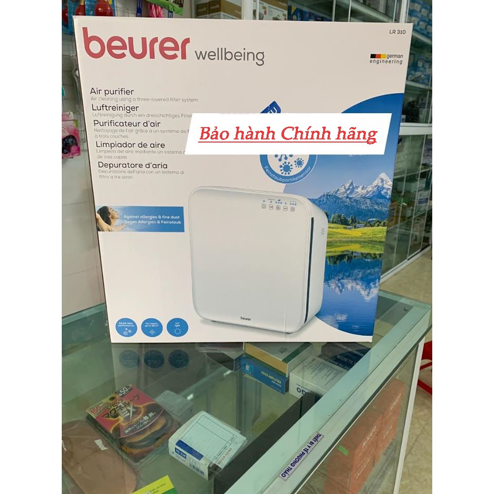 Máy lọc làm sạch không khí Beurer LR310 chính hãng của Đức (bảo hành 2 năm) phù hợp diện tích lên tới 56m²